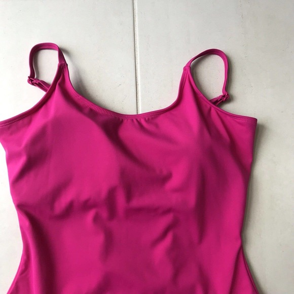 Pink Women's One Piece Swimsuit - Picture 2 of 8